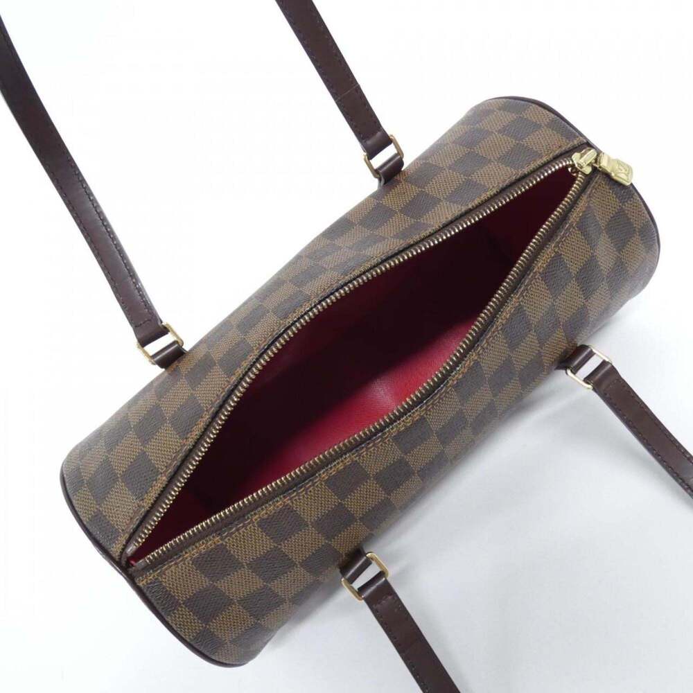 LOUIS VUITTON Authentic Brown Damier Papillon 30 Pouch - Picture 6 of 6